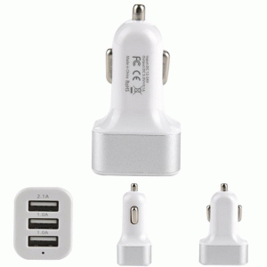USB snellader met 3 poorten USB snellader met 3 poorten